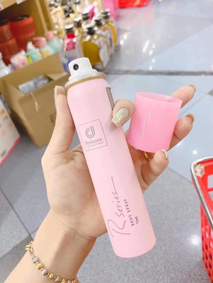 Xịt thơm body hương nước hoa RSERIES 75ml