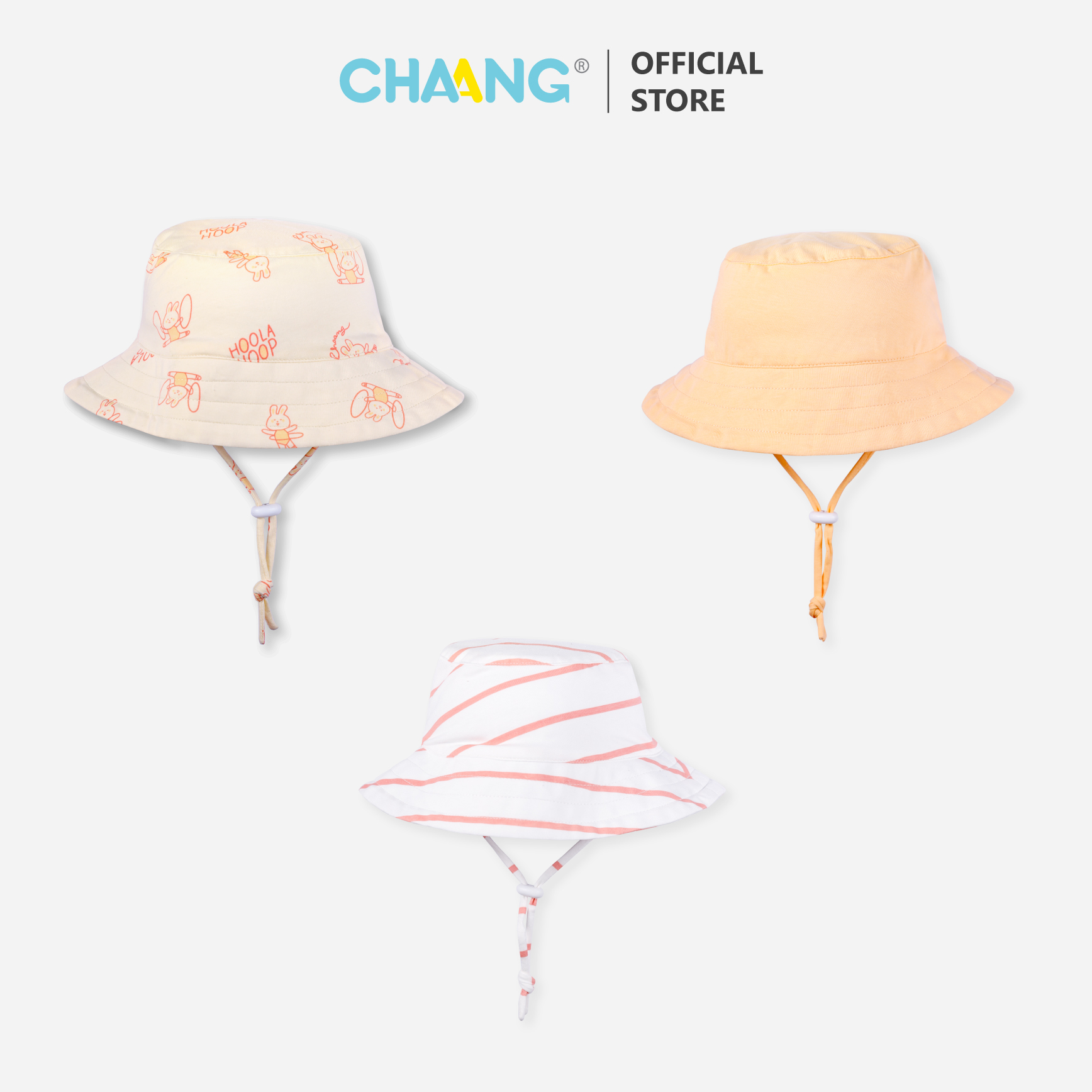 [CHAANG] Mũ vành dây rút bé gái Olympia Chaang