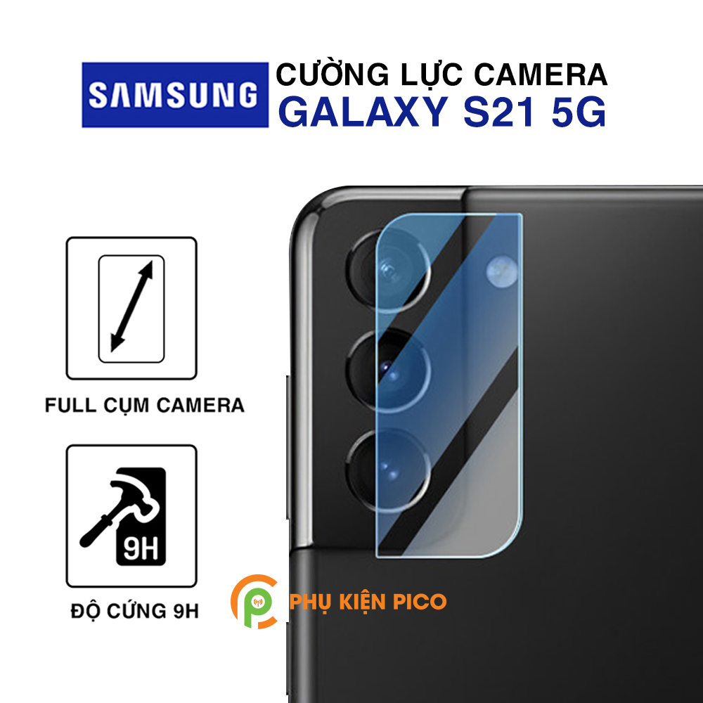 Cường lực camera Samsung S21 Plus 5G độ cứng 9H trong suốt không ảnh hưởng đến chất lượng chụp ảnh - Dán camera Samsung Galaxy S21 Plus 5G