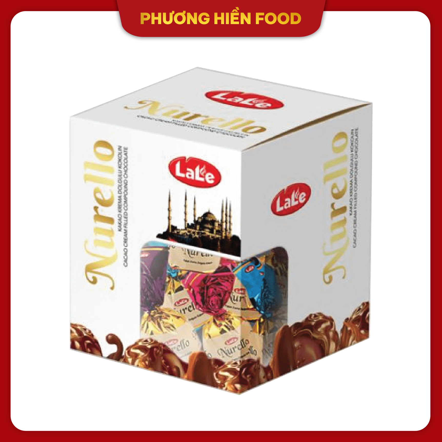 Socola nhập khẩu hỗn hợp nurello hiệu lale 100g