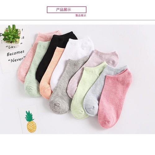 Combo 10 tất xuất Nhật cổ ngắn