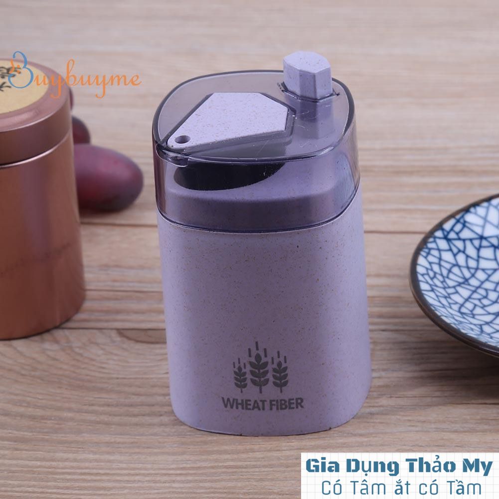 Hộp, ống đựng tăm cao cấp bằng lúa mạch