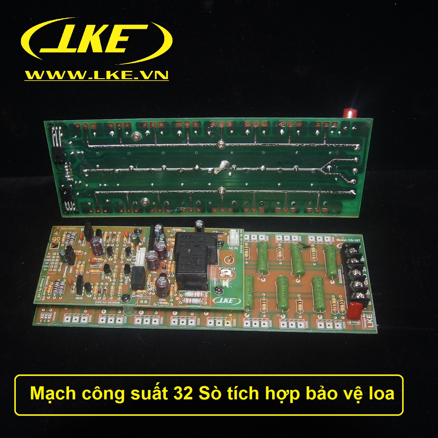 [HCM]Mạch Công suất 32 Sò 720W LKE