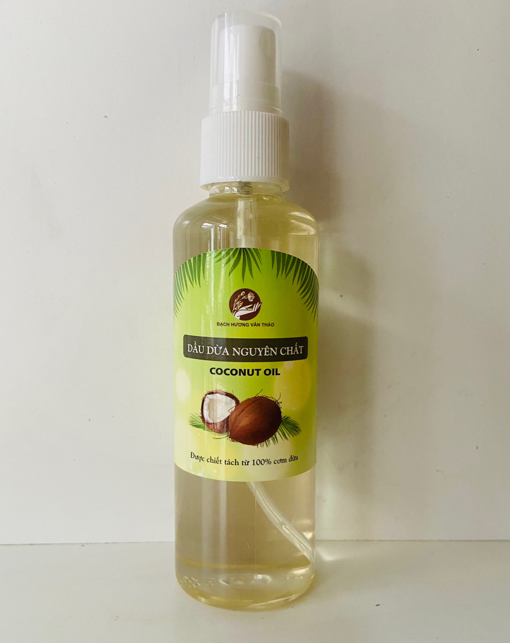 Dầu dừa nguyên chất , original Coconut oil , dầu nền mỹ phẩm, làm xà phòng, handmade soap , dưỡng mi dài, dầu massage, dưỡng da, nguyên liệu mỹ phẩm, BẠCH HƯƠNG VÂN THẢO
