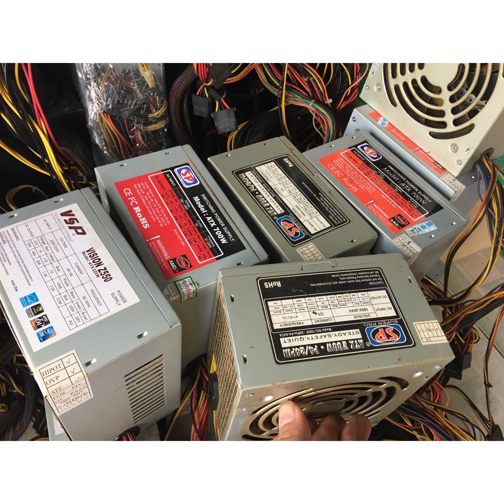 Nguồn SP 700W cũ hoạt động tốt (Bảo hành 7 tháng)