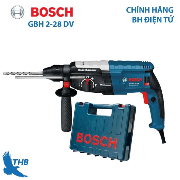 Máy khoan búa Máy khoan đục bê tông Bosch GBH 2-28 DV Công suất 850W Mũi khoan búa 28mm Bảo hành 12 tháng Chống rung