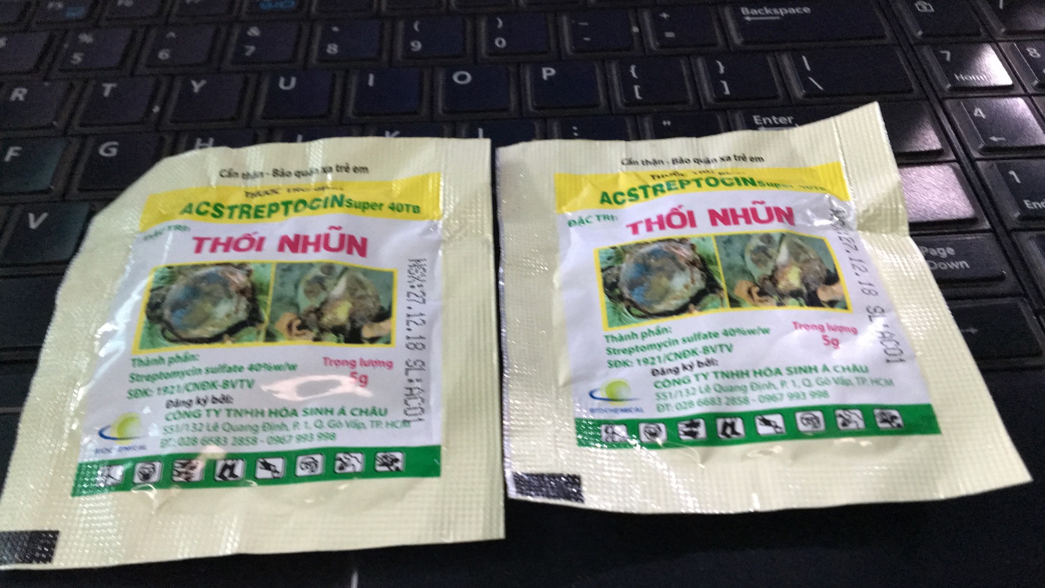 02 Viên sủi chống thối nhũn 5gr AC