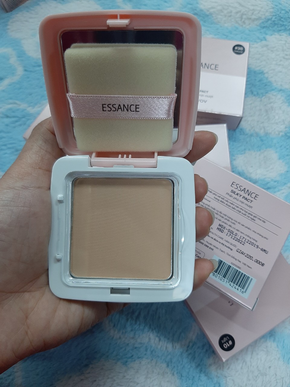 Phấn Phủ Essance Mịn Mượt Màu Tự Nhiên