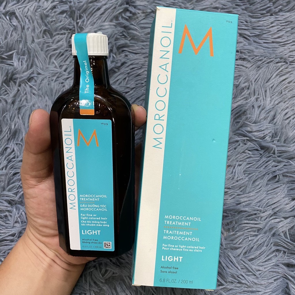 [HCM]Tinh dầu dưỡng tóc Moroccanoil Treatment Light