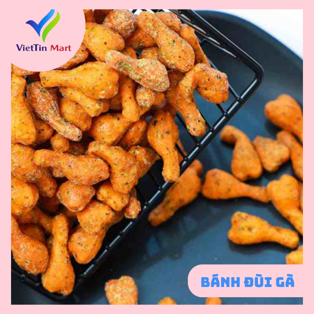 1KG ĐÙI GÀ CAY MẶN -Viettin Mart