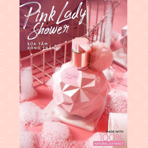 Sữa tắm xông trắng Pink Lady Qlady