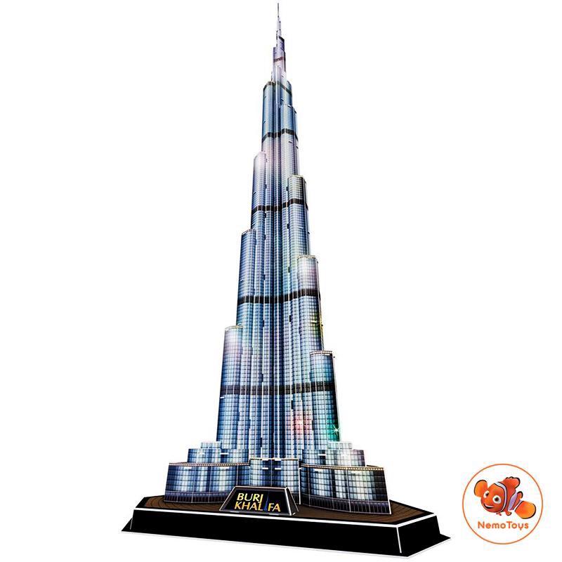 Mô hình giấy 3D CubicFun - Tháp Khalifa (Dubai) - MC133h