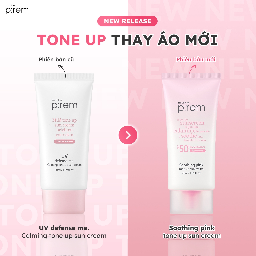 Kem Chống Nắng Make P:rem UV defense me
