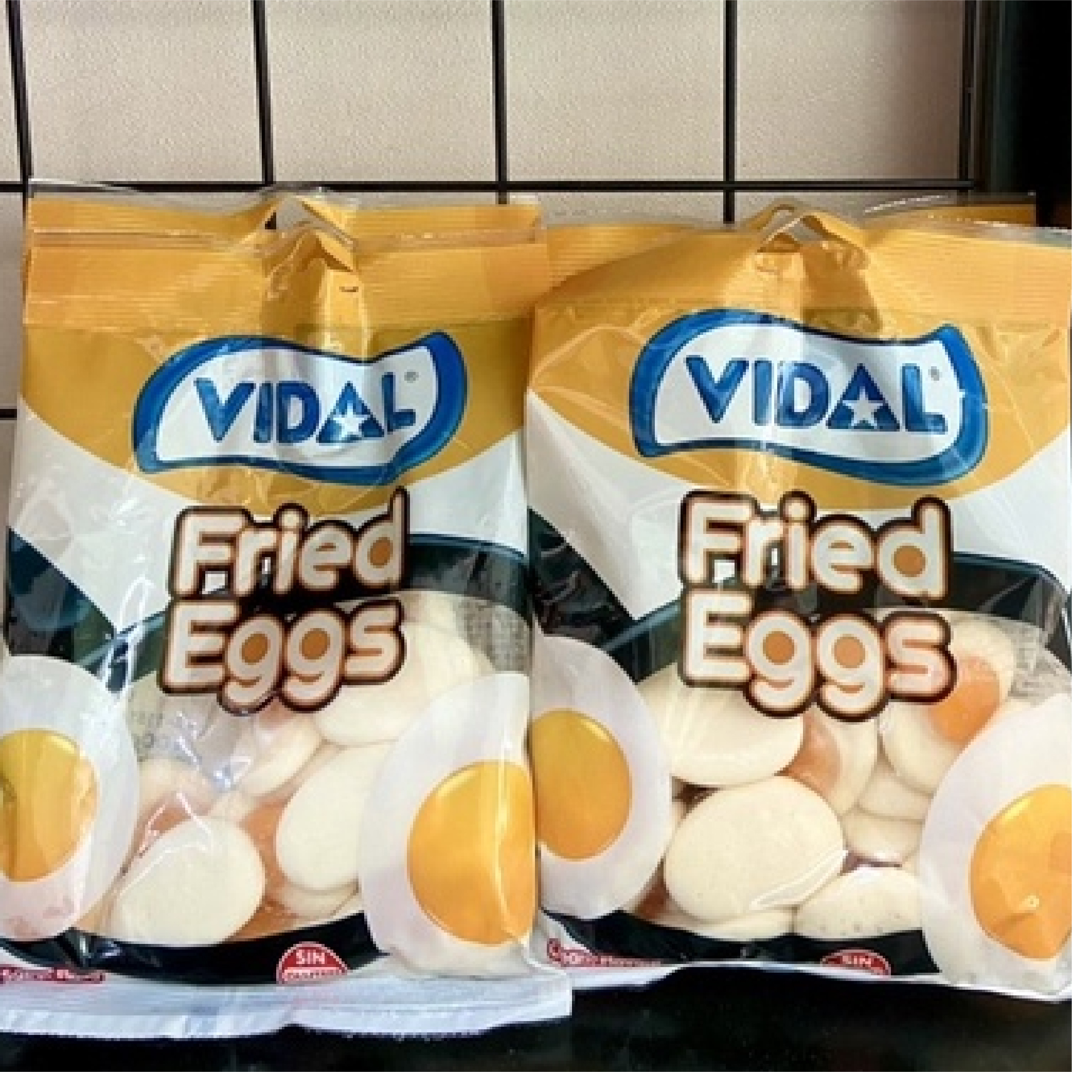 Kẹo Dẻo Hình Quả Trứng Chiên Vidal