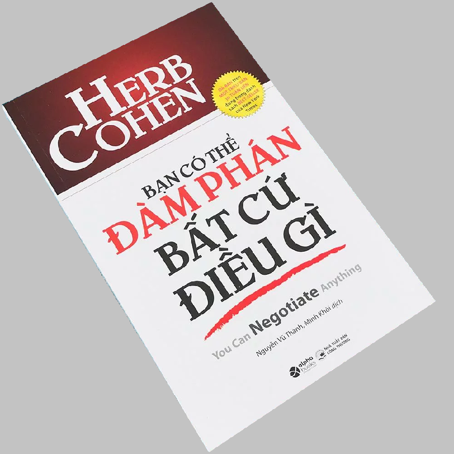 Sách - Bạn Có Thể Đàm Phán Bất Cứ Điều Gì? 159K