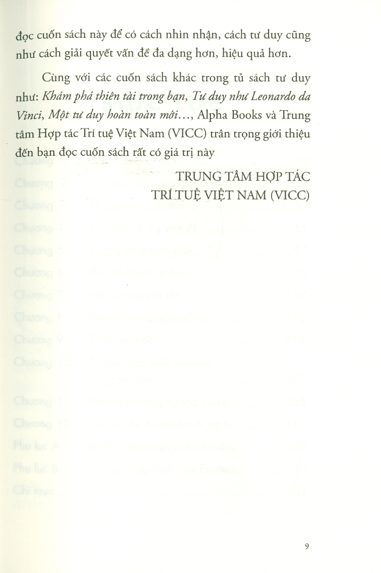 " Tư Duy Như Einstein"
