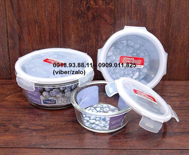 [HCM]hộp thủy tinh locklock 950ml