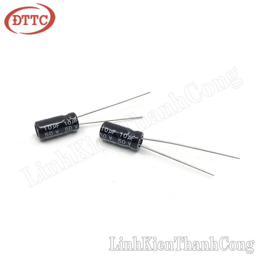 Bộ 5 Chiếc Tụ hóa 10uF 50V (5x11cm)