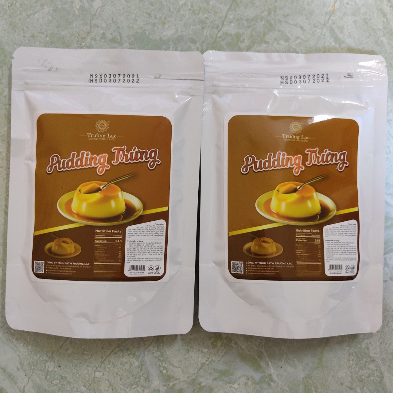 (HT) pudding trứng 200g