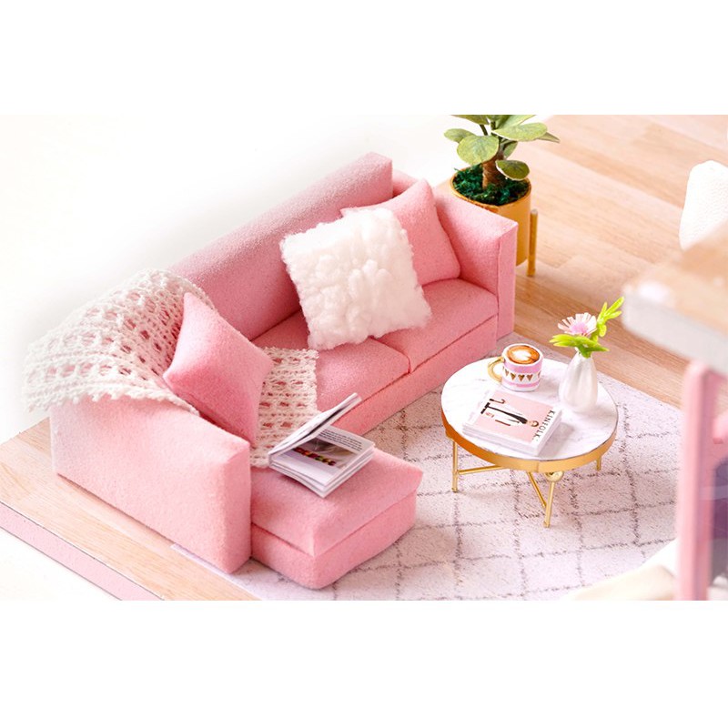 Nhà Búp Bê DIY - Dream Angel L-026 ( Tặng Kèm Mica + Keo )