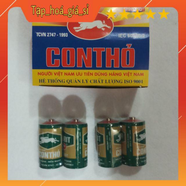 Combo 6 đôi Pin  Con Thỏ size đại