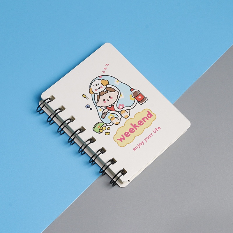 Sổ lò xo a7 mini cute
