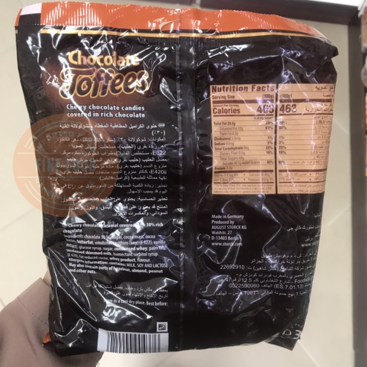 Kẹo Sô-Cô-La Chocolate Toffees 325G