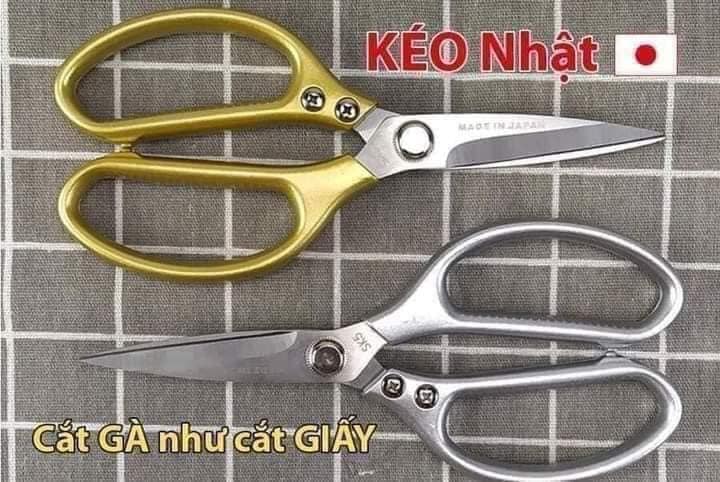 Kéo SK5 cắt gà siêu sắc cán kim loại