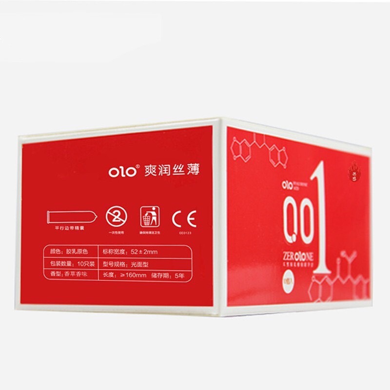 Bao cao su OLO siêu mỏng 001 - hộp 10 cái