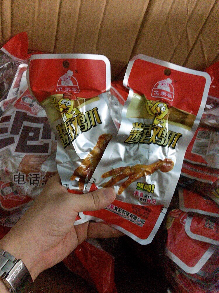 [HCM]COMBO 5 CHIẾC Chân gà cay đặc sản Tứ Xuyên