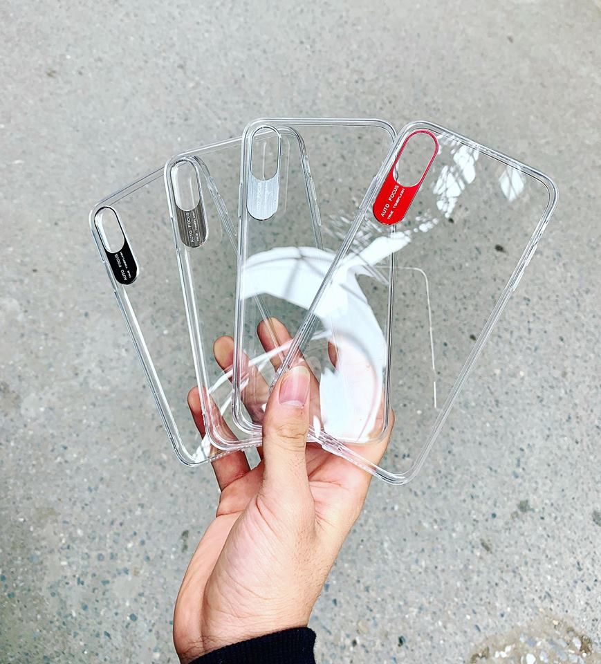 Ốp Auto Focus Trong Suốt Bảo Vệ Camera Cho iPhone