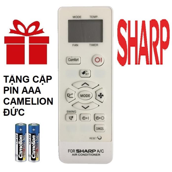 Remote máy lạnh sharp crmc-a907jbez - điều khiển điều hòa sharp