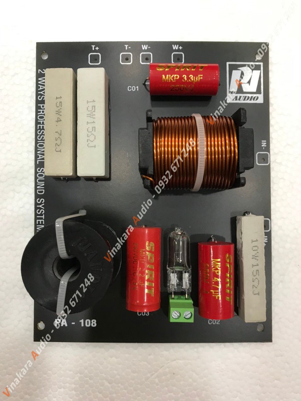 Mạch Phân tầng loa kéo 4 tấc, 3 tấc loa kéo, dàn âm thanh karaoke - 2 cái