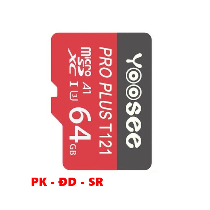 Thẻ nhớ Micro SD Yoosee Pro Plus 64GB R95MB W45MB - Siêu Rẻ