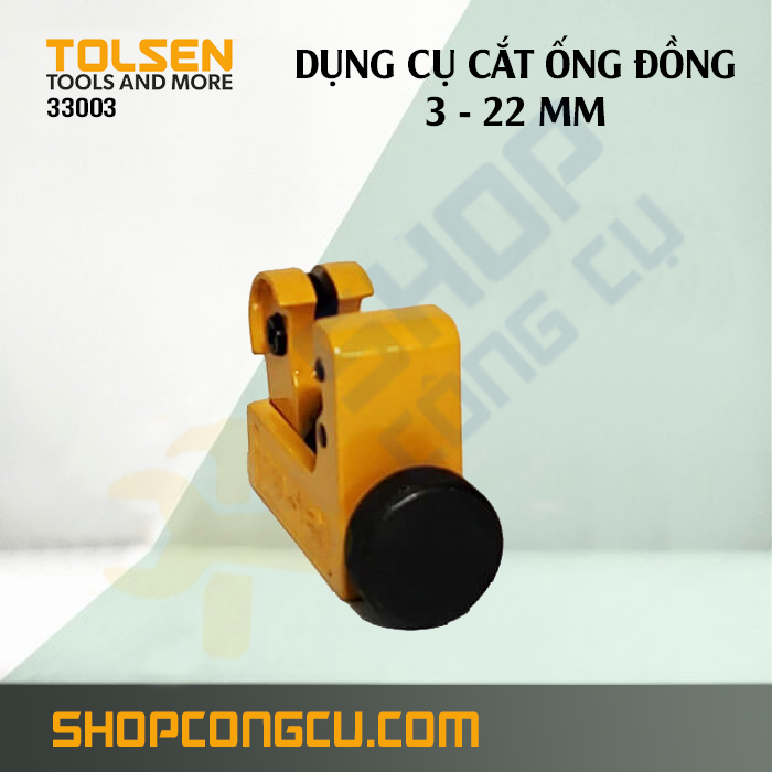 [HCM]Dụng cụ cắt ống đồng 3-22mm Tolsen 33003