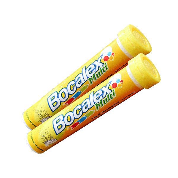 [HCM] Viên sủi bổ sung vitamin Bocalex Multi (Tuýp 20 viên sủi)