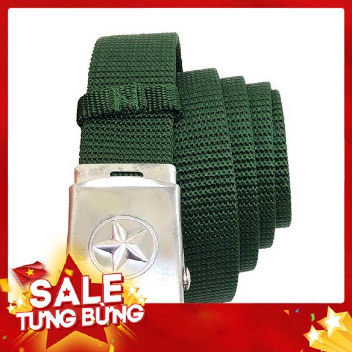 Thắt lưng dây xanh hàng đẹp