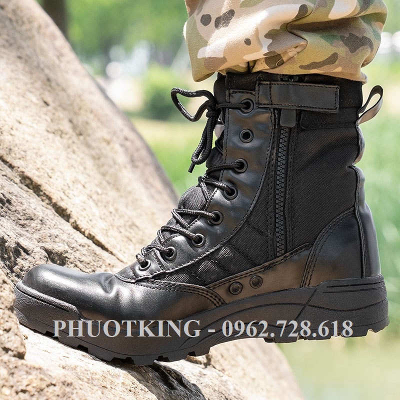 Giầy SWAT cao cổ - Giầy chiến thuật SWAT