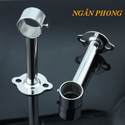 BỘ 2 BÁT ĐỠ THANH INOX (TREO RÈM CỬA,TREO ĐỒ)