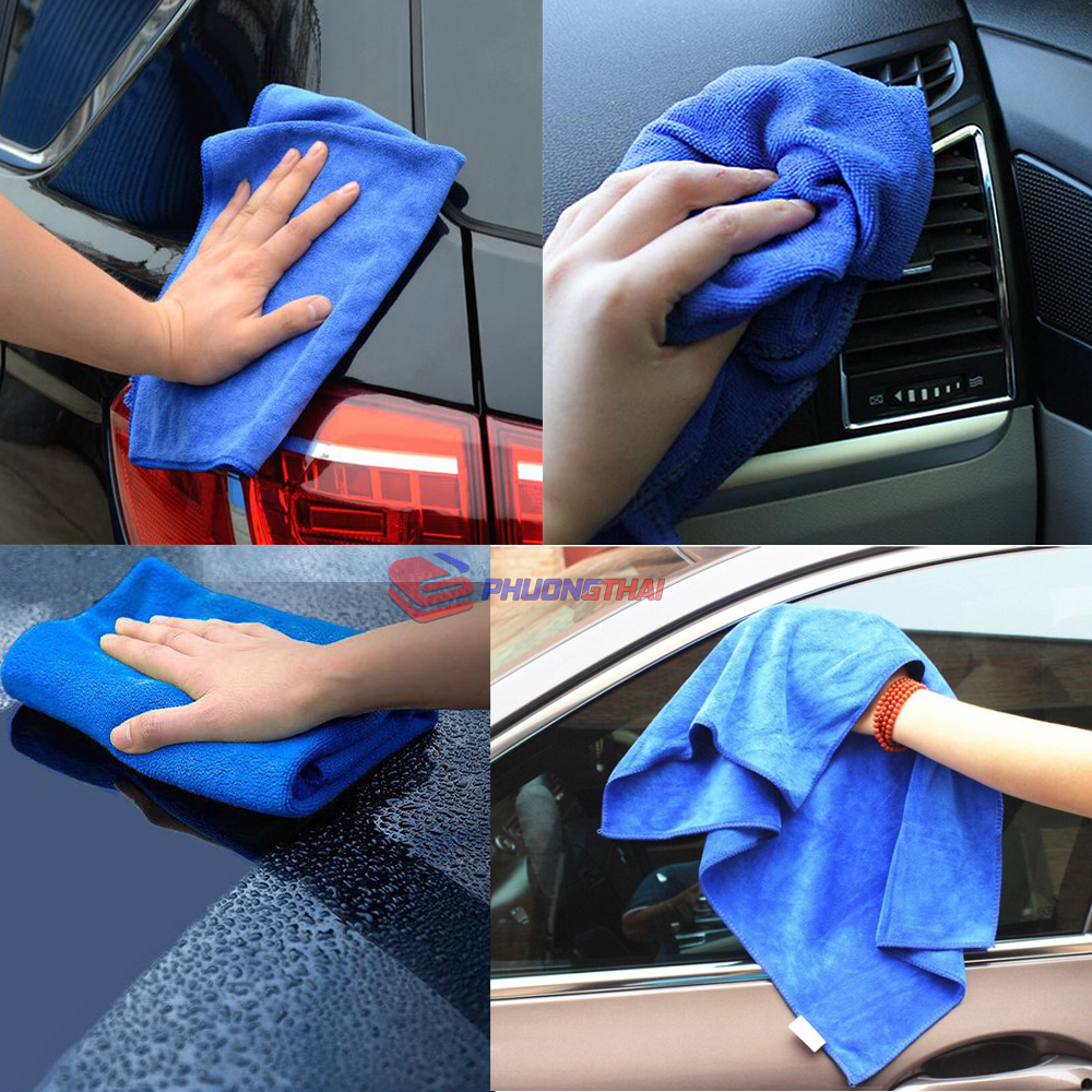 Khăn Microfiber Mềm Mịn Chuyên Dụng Lau Xe