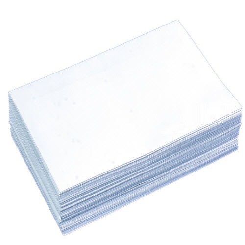 Bao thư trắng 12 x 22 cm có keo (Xấp 100 cái)