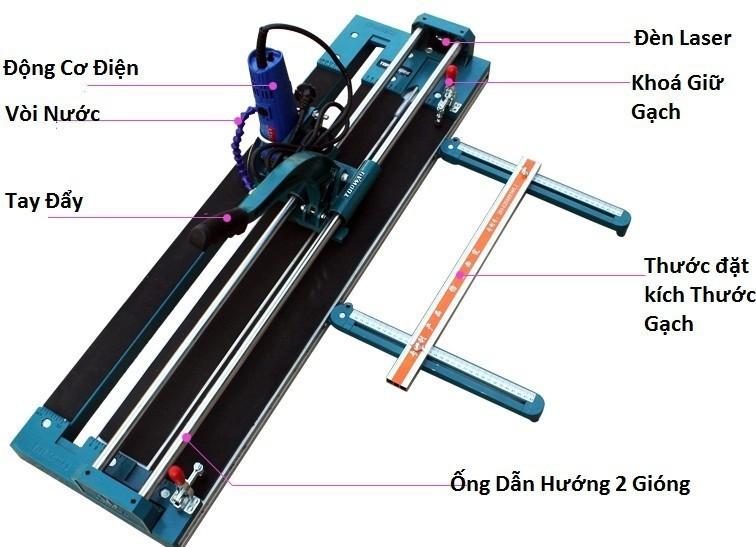 [Trả góp 0%] Máy Cắt Gạch Ốp Lát Topway - (bệ máy 800mm)
