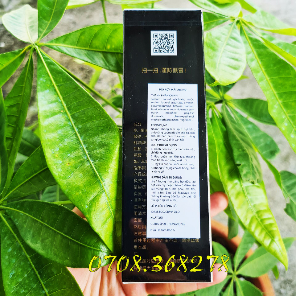 Sữa rửa mặt Ultra Spot Amino Acid Moisturizing Cleanse