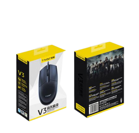 Mouse T - Wolf  V3 Led Game Có Dây Cổng Usb