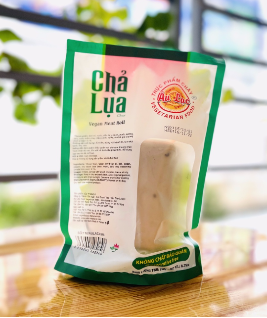 [HCM] Chả Lụa Chay Âu Lạc 250g Tiệt Trùng