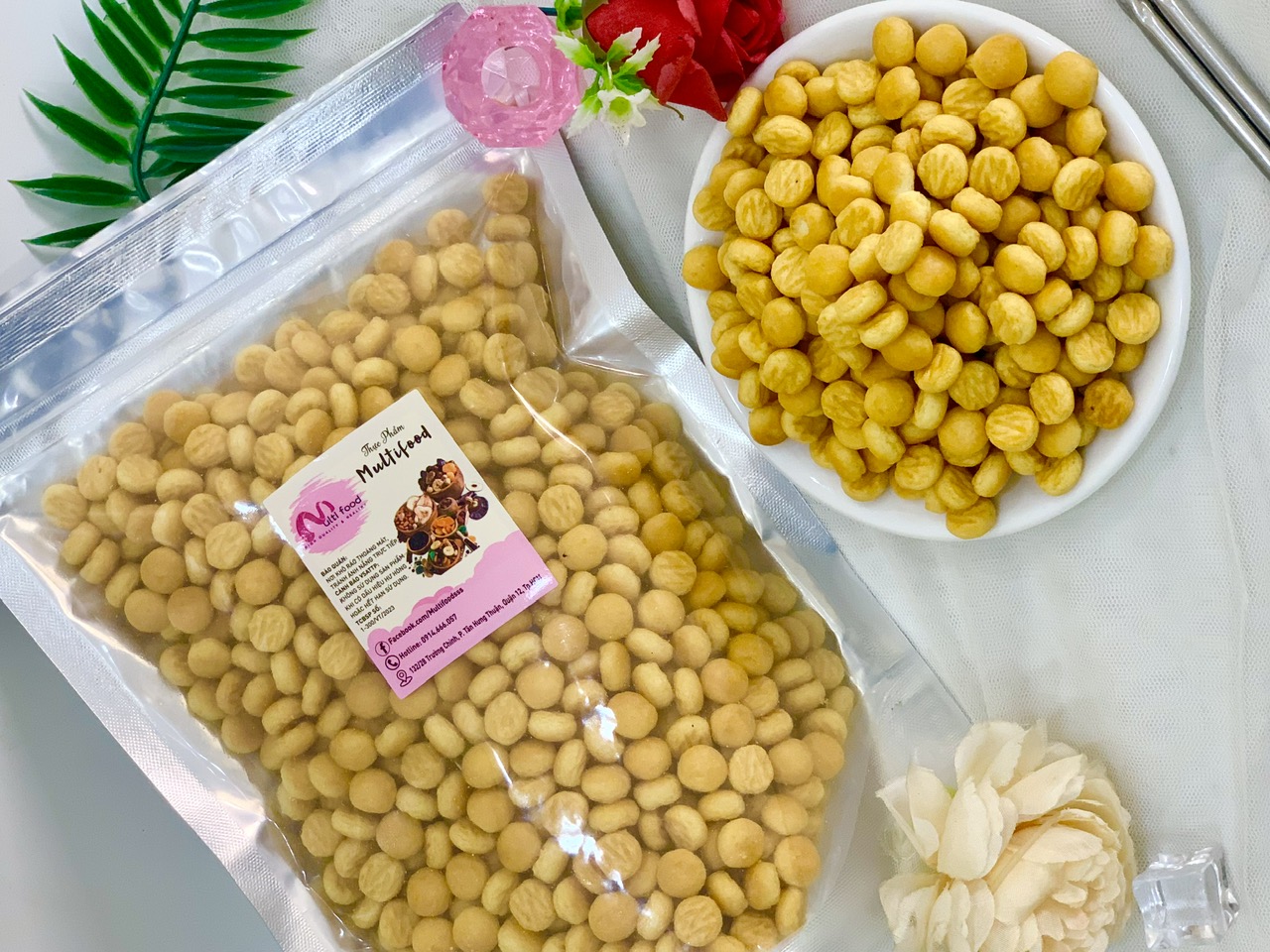 500g Bánh Hạt Ngọc (Bánh Nút) I Multifood