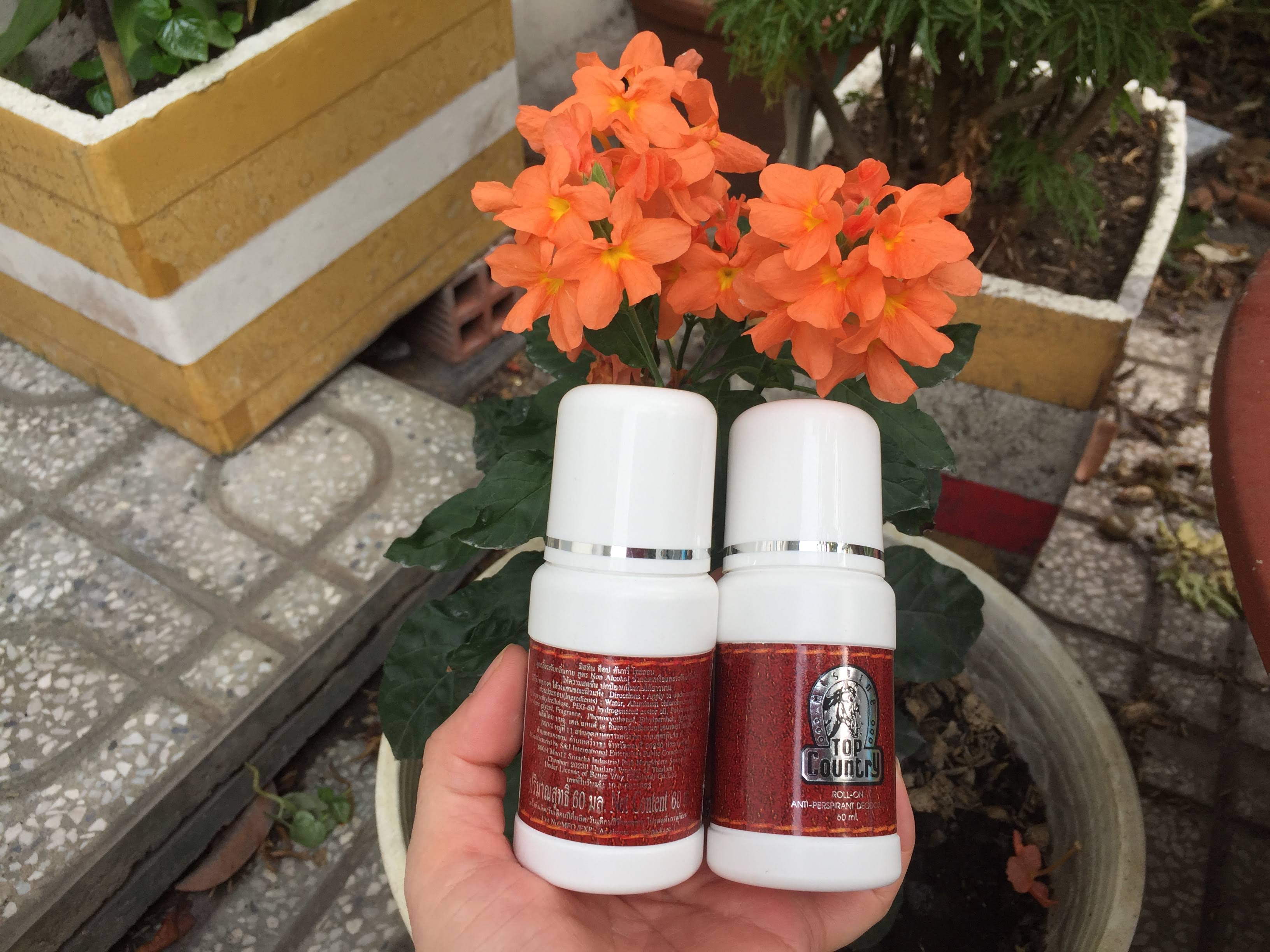 Combo 2 chai lăn nách Thái Lan Top Country 60 ml
