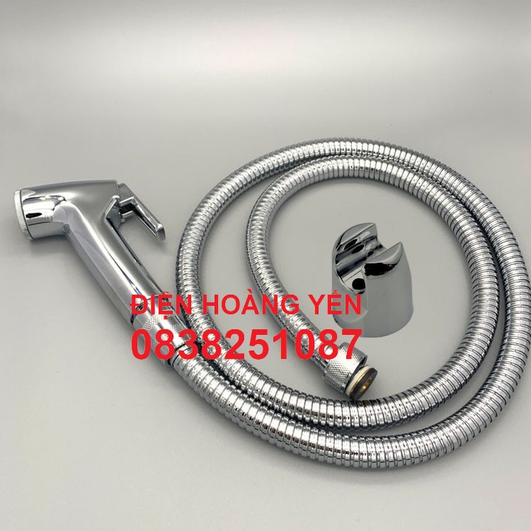 [HCM]Vòi xịt vệ sinh tay xịt nhựa ABS cò âm dây Inox cao cấp