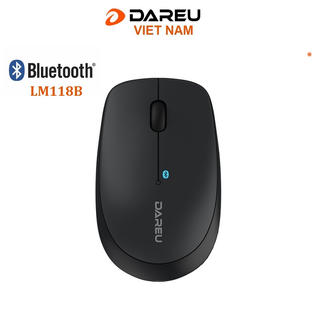 Chuột không dây Dareu LM118B (Bluetooth/ Wireles) BH 2 năm