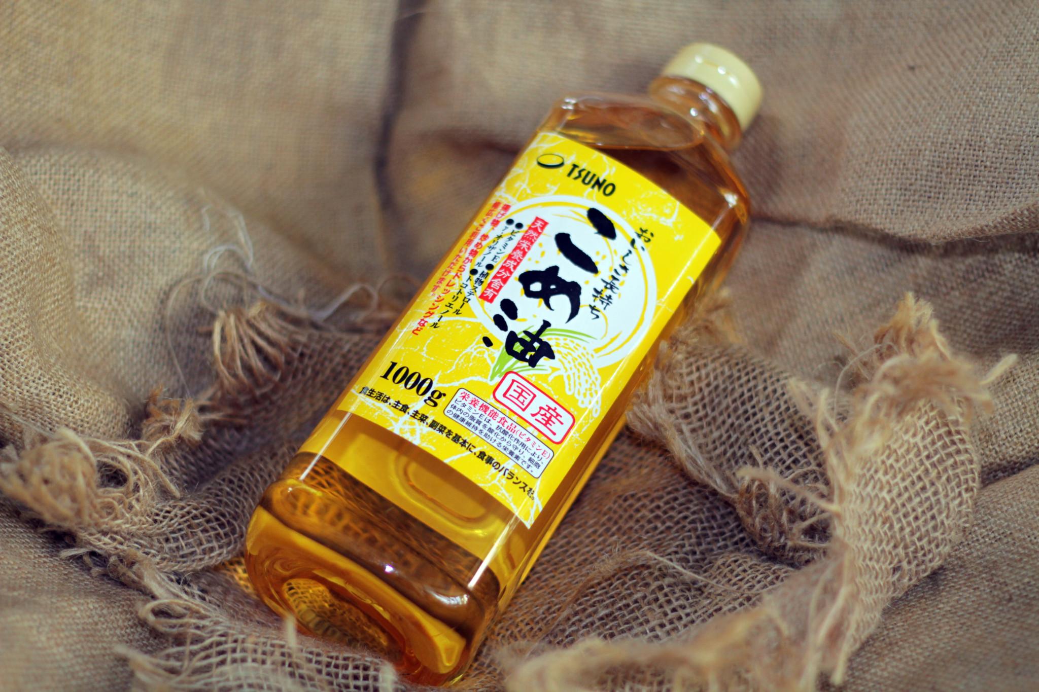 Dầu gạo cao cấp Tsuno của Nhật Bản 1kg số 1 tại Nhật Bản